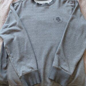Electric California Men 's XL Gray Pullover Crewneck Sweatshirt